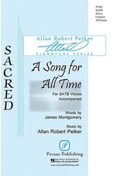 A Song for All Time SATB choral sheet music cover